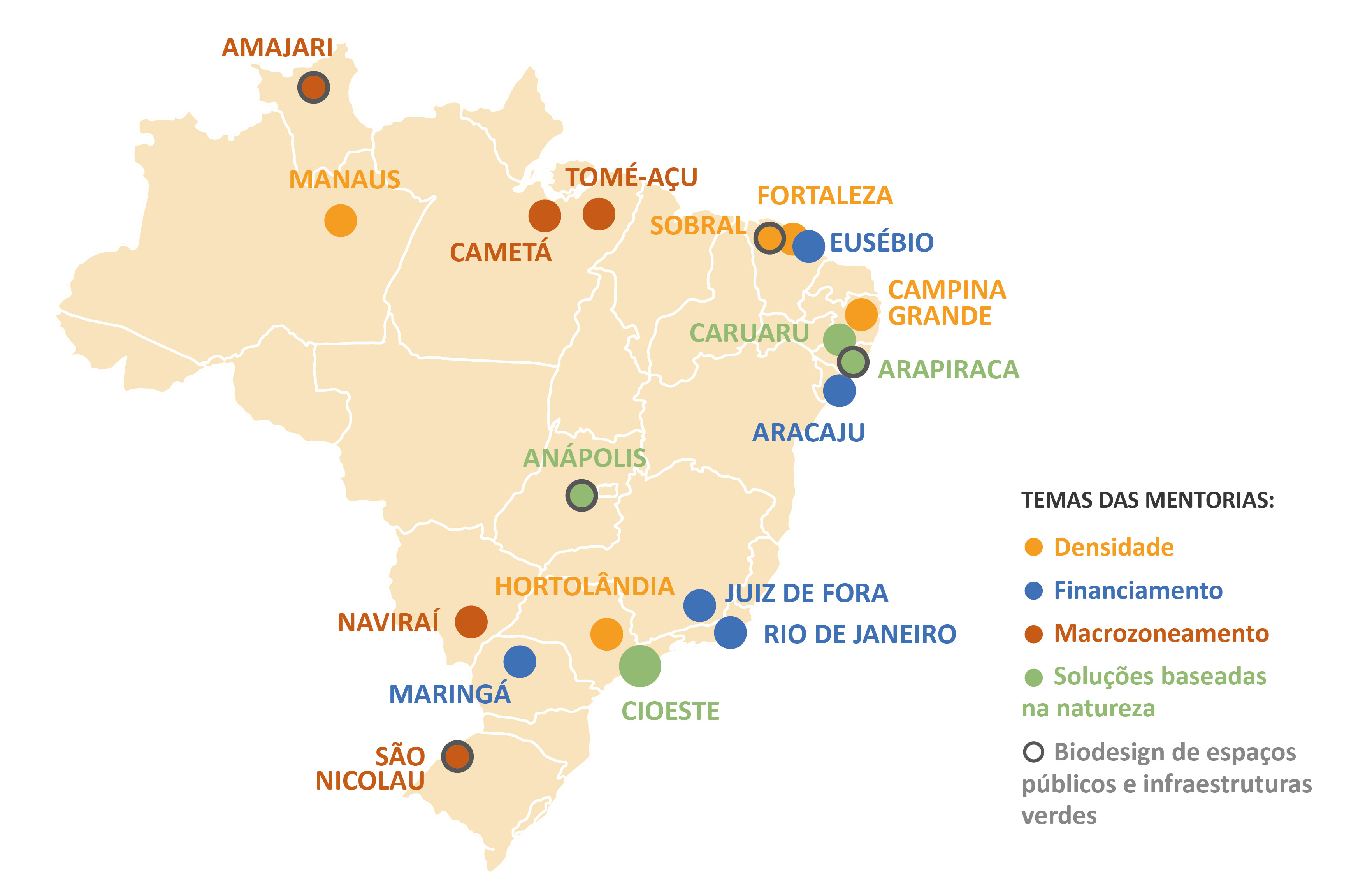 mapa municípios com legenda